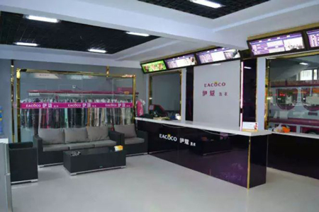 大型干洗店店鋪內部裝修